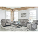 Signature Design by Ashley Barnsana 3320196 Double Reclining Power Loveseat with Console IMAGE 14