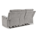 Signature Design by Ashley Barnsana 3320196 Double Reclining Power Loveseat with Console IMAGE 5