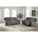 Signature Design by Ashley Barnsana 3320296 Double Reclining Power Loveseat with Console IMAGE 12