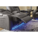 Signature Design by Ashley Fyne-Dyme 3660215 Power Reclining Sofa with Adjustable Headrest IMAGE 12