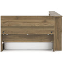 Signature Design by Ashley Deanlow EB1866B4 Twin Bookcase Storage Bed IMAGE 4