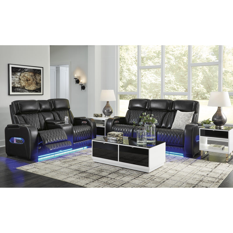 Signature Design by Ashley Boyington Power Reclining Leather Match Loveseat U2710618 IMAGE 20