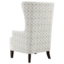  Coaster Furniture Pippin 904066 Upholstered High Wingback Accent Chair - Latte IMAGE 6