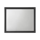  Crown Mark Lila B4398-11 Dresser Mirror - Black IMAGE 1