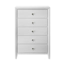  Crown Mark Evan B4710-4 Chest - White IMAGE 1