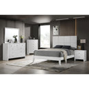  Crown Mark Denker B4712-Q Queen Bed - White IMAGE 2