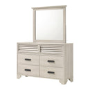  Crown Mark Sarter B4740-1 Dresser - White IMAGE 3