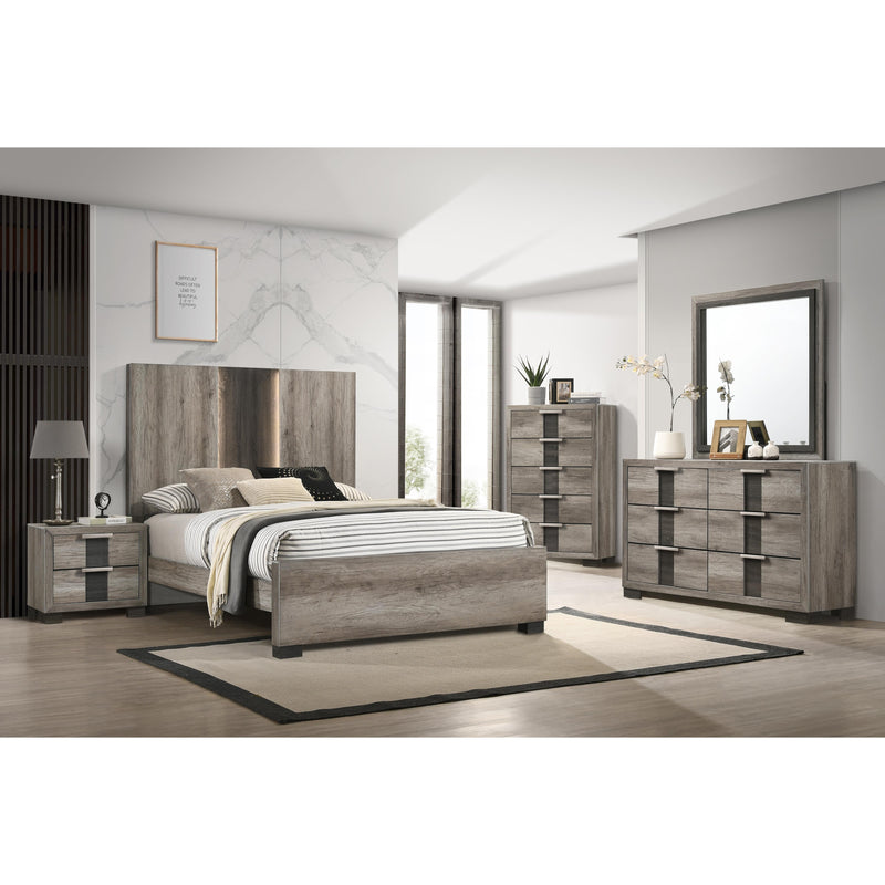 Crown Mark Beds Queen B6830-Q-FB/B6830-Q-HB/B6830-KQ-RAIL IMAGE 3