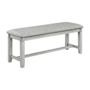  Crown Mark Clara 2321DW-BENCH Bench - Driftwood IMAGE 1