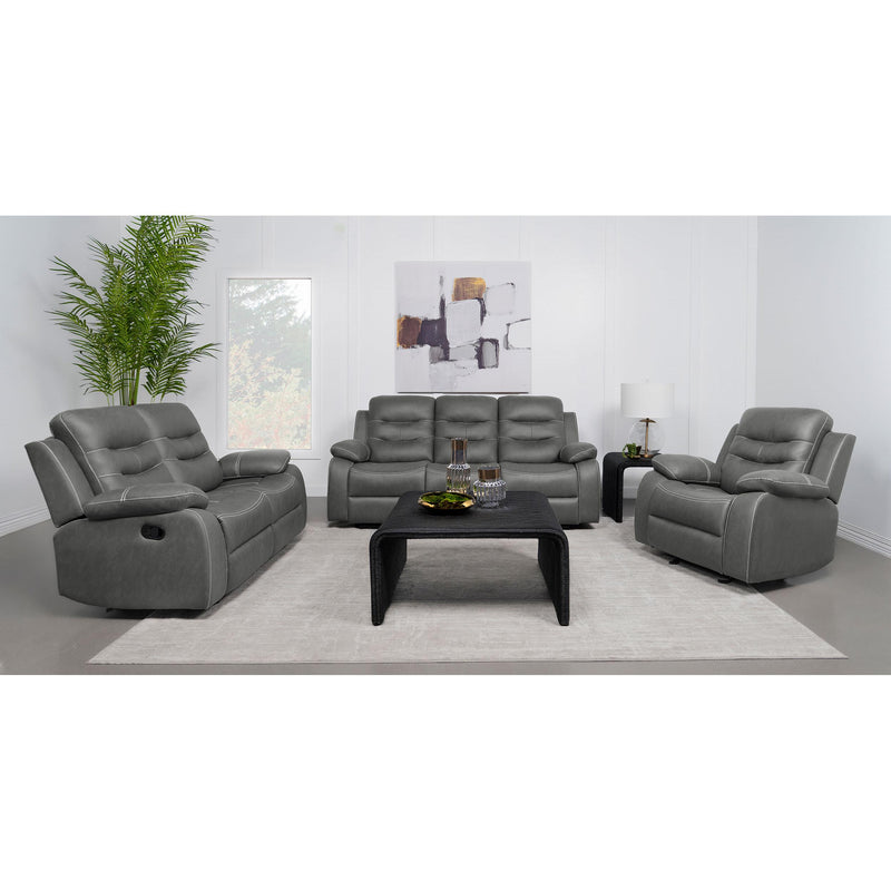 Coaster Furniture Nova Reclining Fabric Loveseat 602532 IMAGE 11