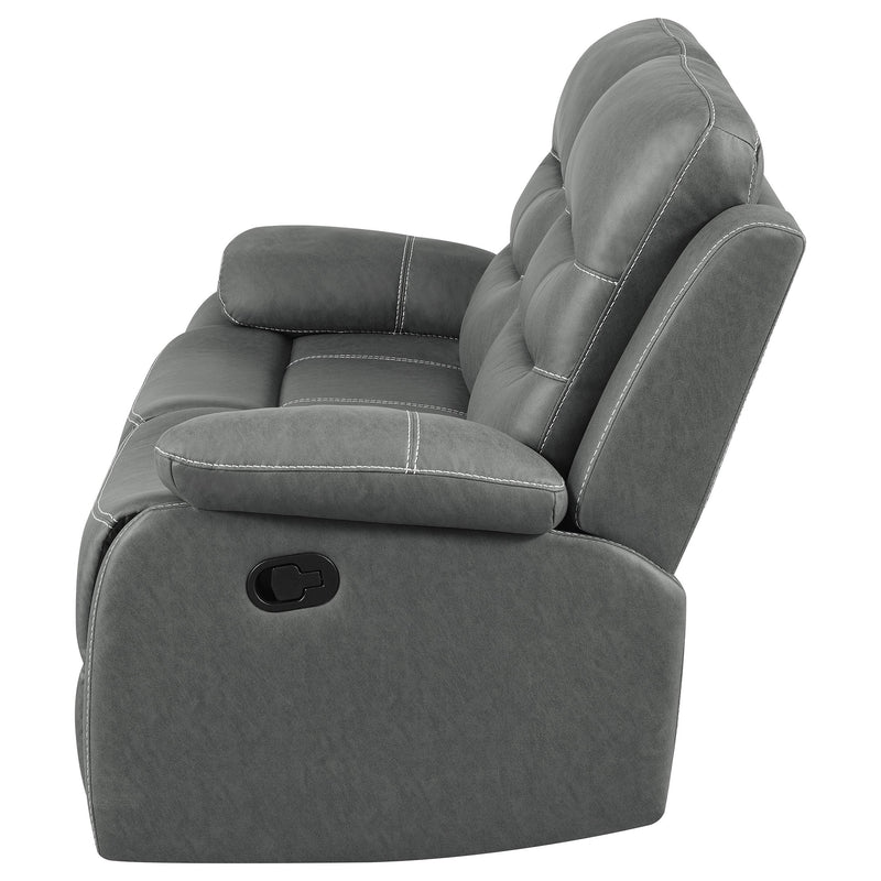 Coaster Furniture Nova Reclining Fabric Loveseat 602532 IMAGE 7