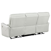  Coaster Furniture Greenfield 610261P Upholstered Power Reclining Sofa - Dove Grey IMAGE 5