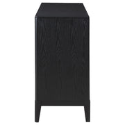 Coaster Furniture Brookmead 108235 4-door Sideboard Buffet Storage Cabinet - Black IMAGE 5