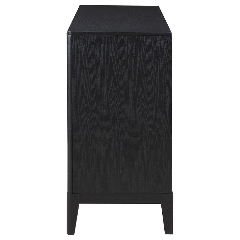 Coaster Furniture Brookmead 108235 4-door Sideboard Buffet Storage Cabinet - Black IMAGE 5