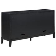 Coaster Furniture Brookmead 108235 4-door Sideboard Buffet Storage Cabinet - Black IMAGE 7