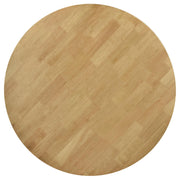  Coaster Furniture Elowen 108440 Round 42-inch Solid Wood Dining Table - Light Walnut IMAGE 4
