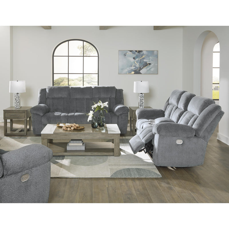 Signature Design by Ashley Tip-Off 6930418 Power Reclining Loveseat with Console and Adjustable Headrest IMAGE 16