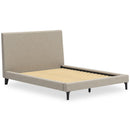 Signature Design by Ashley Cielden B1199-81 Queen Upholstered Bed with Roll Slats IMAGE 5