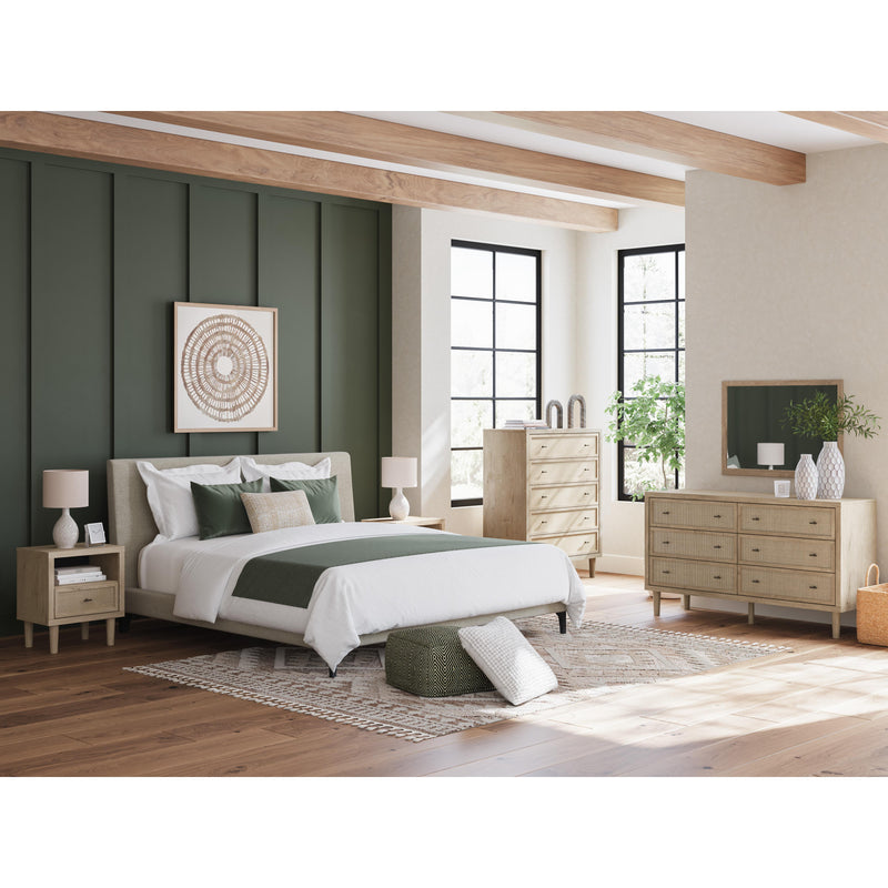 Signature Design by Ashley Cielden B1199-94 California King Upholstered Bed with Roll Slats IMAGE 8