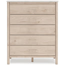 Signature Design by Ashley Cadmori B2615-345 Five Drawer Wide Chest IMAGE 3