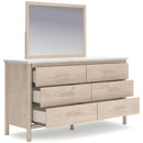 Signature Design by Ashley Cadmori B2615B1 Dresser and Mirror IMAGE 2