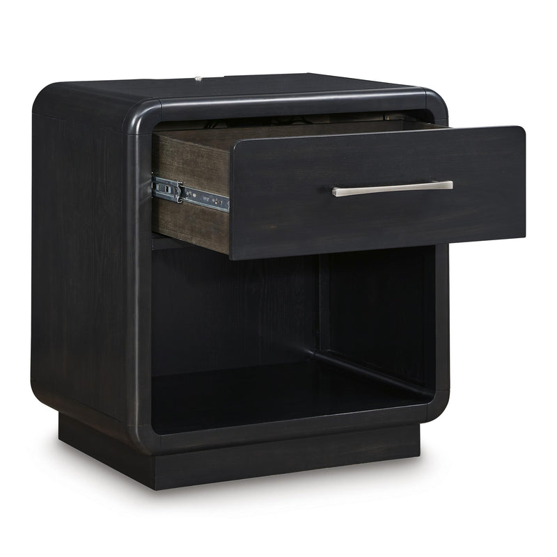 Signature Design by Ashley Rowanbeck 1-Drawer Nightstand B821-91 IMAGE 2