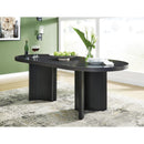 Signature Design by Ashley Rowanbeck D821-25 Oval Dining Room Table IMAGE 5