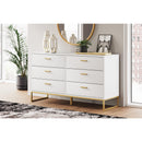 Signature Design by Ashley Socalle EB1867-231 Six Drawer Dresser IMAGE 7