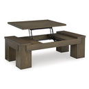 Signature Design by Ashley Rosswain T763-9 Lift Top Cocktail Table IMAGE 2