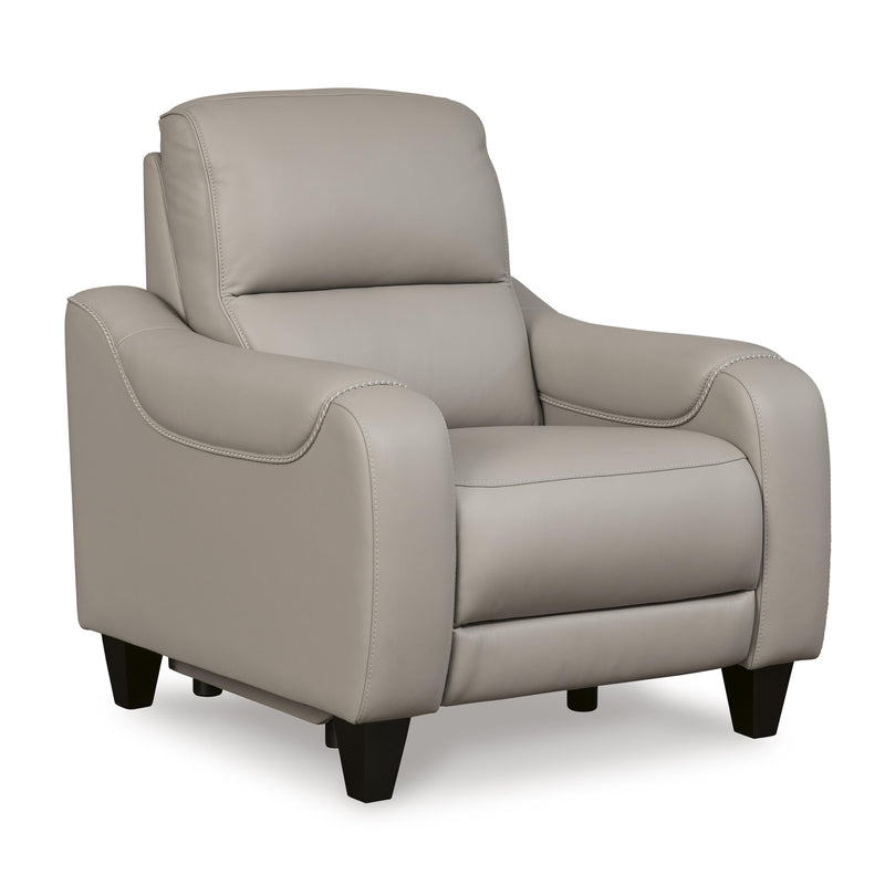 Signature Design by Ashley Mercomatic U7531213 Power Recliner with Adjustable Headrest IMAGE 1
