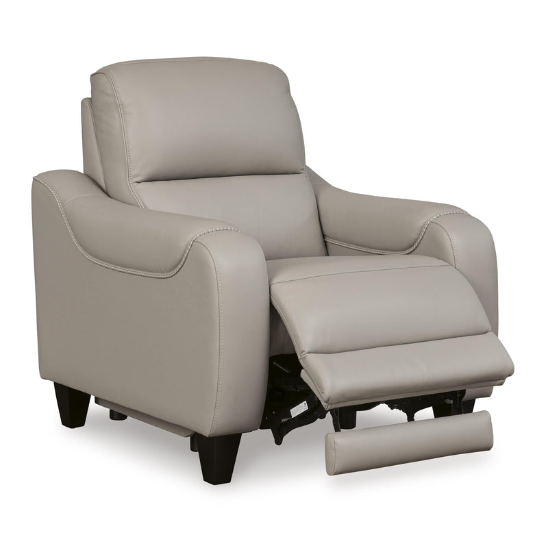 Signature Design by Ashley Mercomatic U7531213 Power Recliner with Adjustable Headrest IMAGE 2