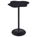 Coaster Furniture Round Keanu Pub Height Dining Table with Metal Top and Pedestal Base 182230 IMAGE 4