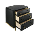  Coaster Furniture Arini 224332 3-Drawer Nightstand - Black IMAGE 10