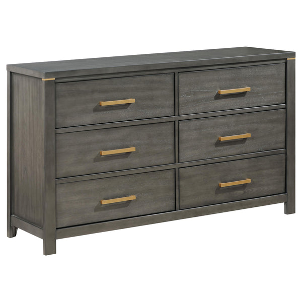 Coaster Furniture Kieran 6-Drawer Dresser 224743 IMAGE 1