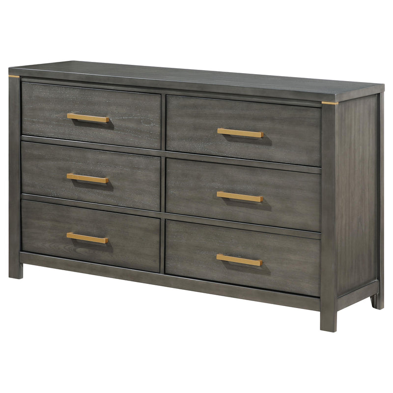 Coaster Furniture Kieran 6-Drawer Dresser 224743 IMAGE 4