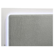  Coaster Furniture Caraway 224771KE Wood Eastern King LED Panel Bed - White IMAGE 6