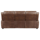 Coaster Furniture Ellington 508281 Upholstered Padded Arm Sofa - Dark Brown IMAGE 7