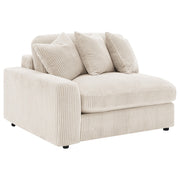  Coaster Furniture Blaine 509899 Upholstered Reversible Chaise Sectional Sofa - Sand IMAGE 14