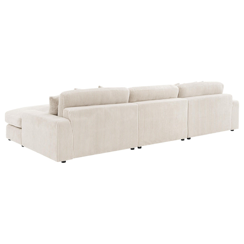  Coaster Furniture Blaine 509899-SET Upholstered Reversible Sectional Sofa - Sand IMAGE 7
