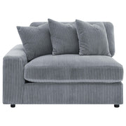  Coaster Furniture Blaine 509900-SET Upholstered Reversible Sectional Sofa - Fog IMAGE 10