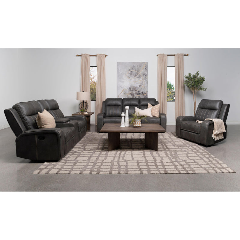 Coaster Furniture Raelynn Leatherette Recliner 603193 IMAGE 9