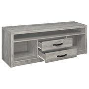 Coaster Furniture Burke 701024-SET 3-Piece Entertainment Center - Grey Driftwood IMAGE 3
