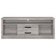 Coaster Furniture Burke 701024-SET 3-Piece Entertainment Center - Grey Driftwood IMAGE 4