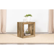  Coaster Furniture Benton 704837 Rectangular Solid Wood End Table - Natural IMAGE 2