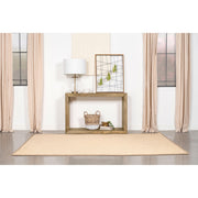  Coaster Furniture Benton 704839 Rectangular Solid Wood Sofa Console Table - Natural IMAGE 2