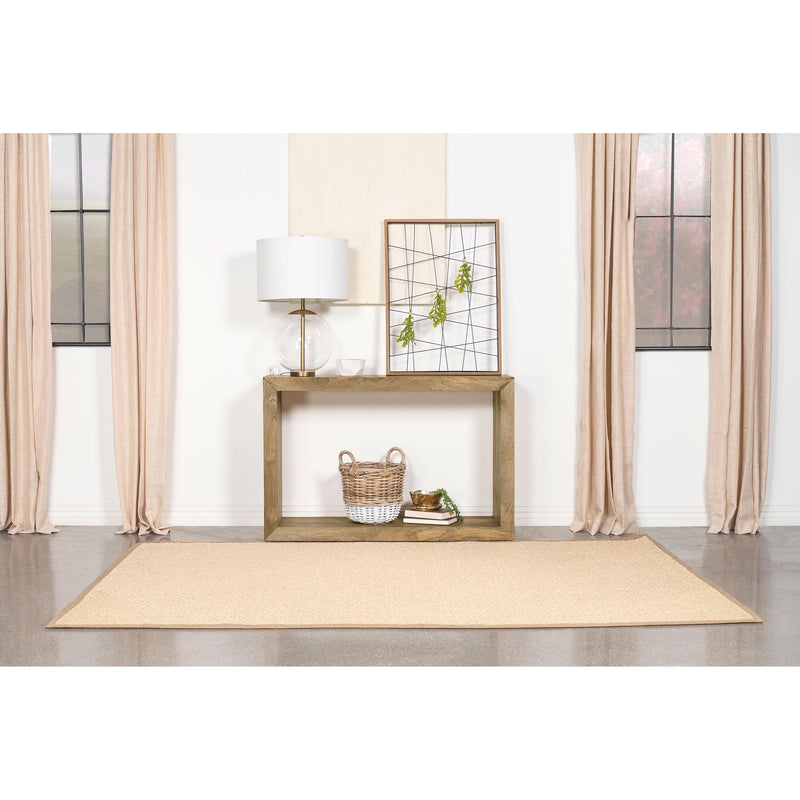  Coaster Furniture Benton 704839 Rectangular Solid Wood Sofa Console Table - Natural IMAGE 2
