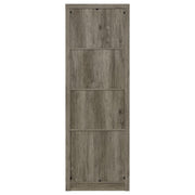 Coaster Furniture Burke 707726 3-Shelf Media Tower with Storage Cabinet - Grey Driftwood IMAGE 7