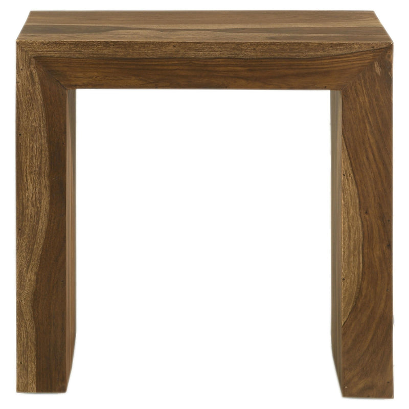 Coaster Furniture Odilia 708417 Rectangular Solid Wood End Table - Auburn IMAGE 3