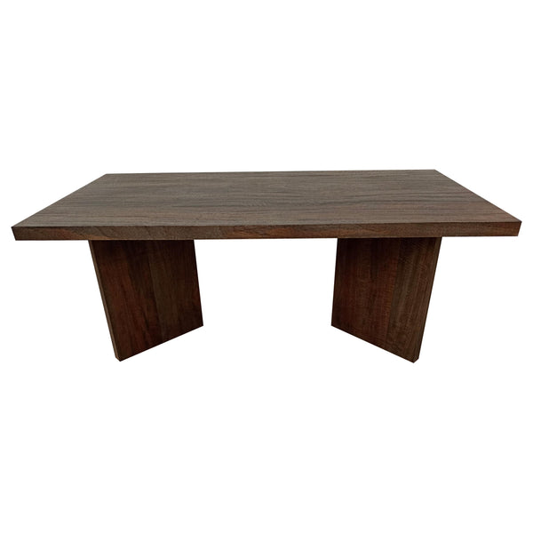 Coaster Furniture Andando 708498 Rectangular Solid Wood Coffee Table - Mango Brown IMAGE 1