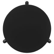  Coaster Furniture Cordova 709677 Round Solid Wood End Table - Black IMAGE 4